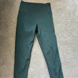 Girlfriend Collective High Rise Compressive Leggings Size S Color Green